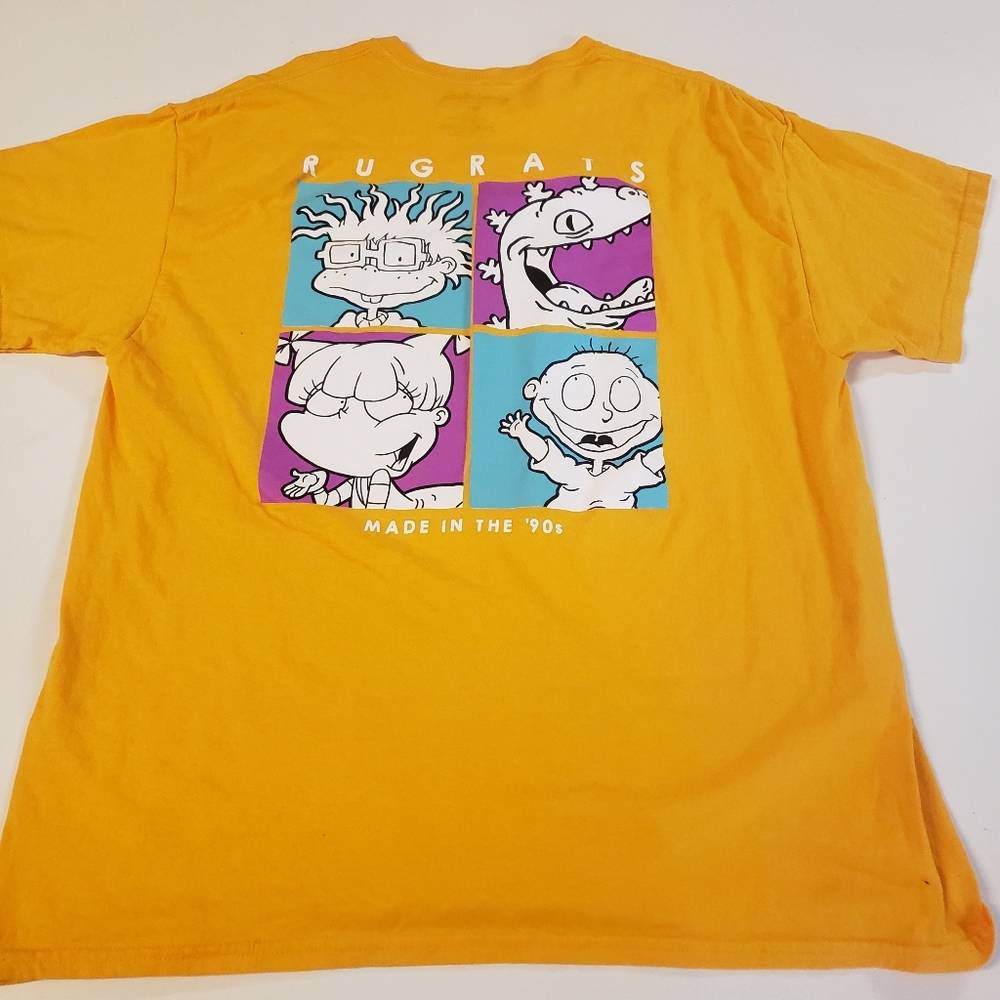 Yellow Nickelodeon Rugrats graphic tee shirt size XL